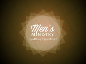 Mens Ministry Church Service Still